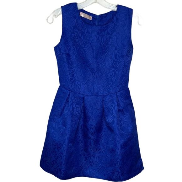 Designer Dress Blue - Picture 1 of 8
